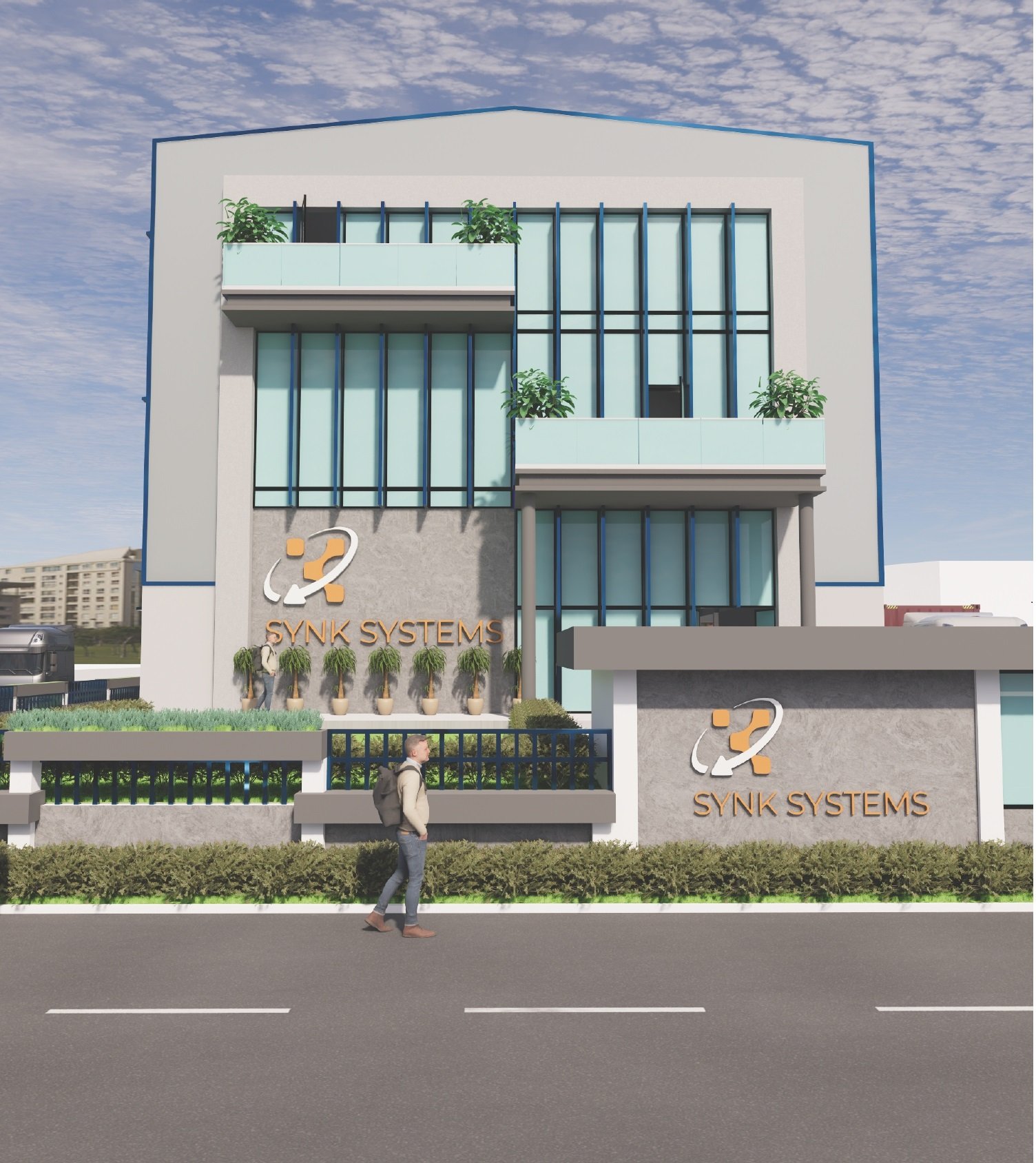 Facility isometric view